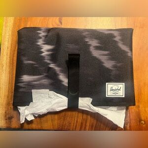 Herschel Supply Company Black and White Diaper changing pad